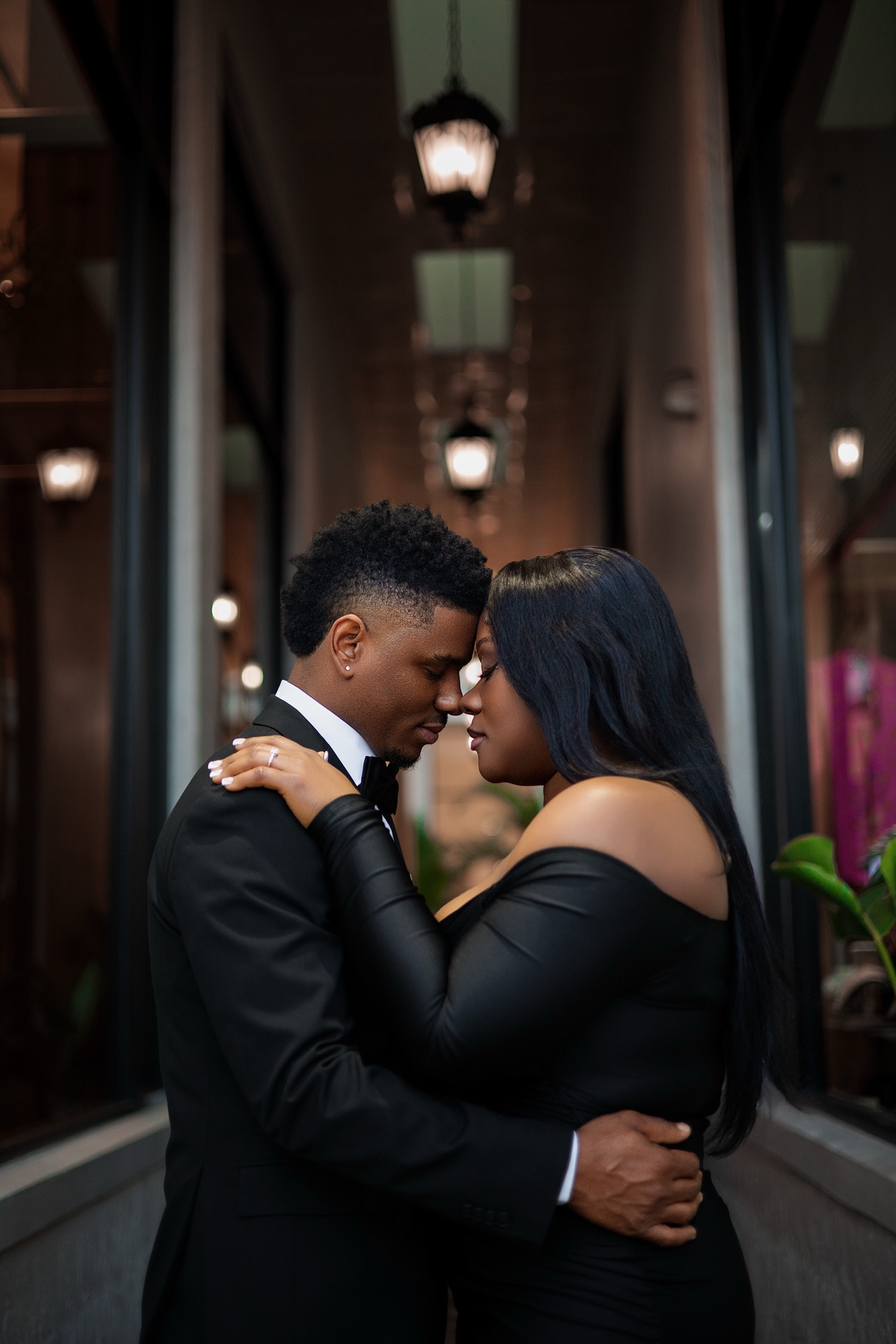 South Florida engagement session — couple at golden hour